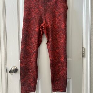 Lululemon Athletica Wunder Train High-rise Crop 23” size 12 Leggings